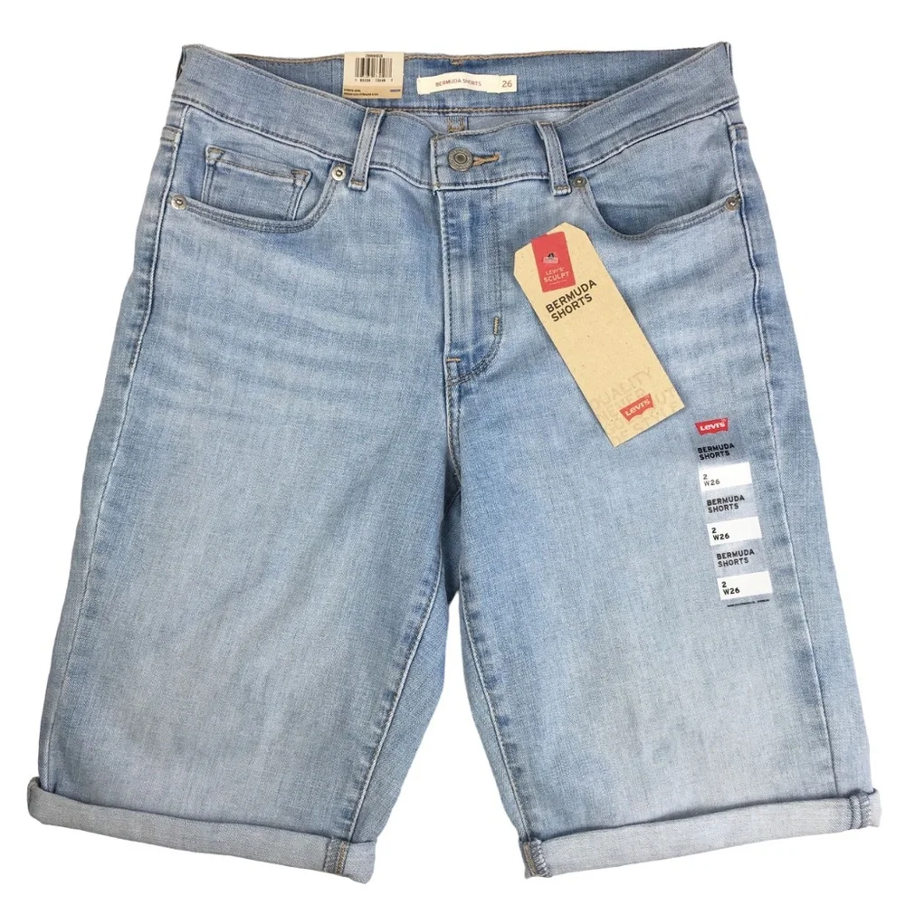 Levi’s Women's Bermuda Denim Shorts 26